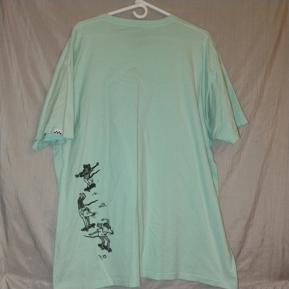 Vans Green Skateboarding T-Shirt